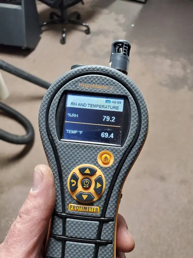 Moisture meter humidity assessment for Mold Remediation & Removal in Thornton